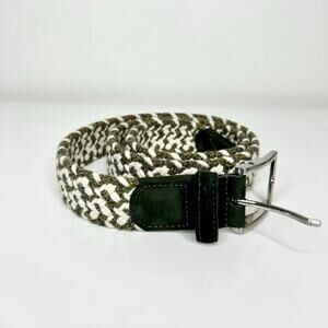 Beltology Men’s Chaos Woven Belt Green